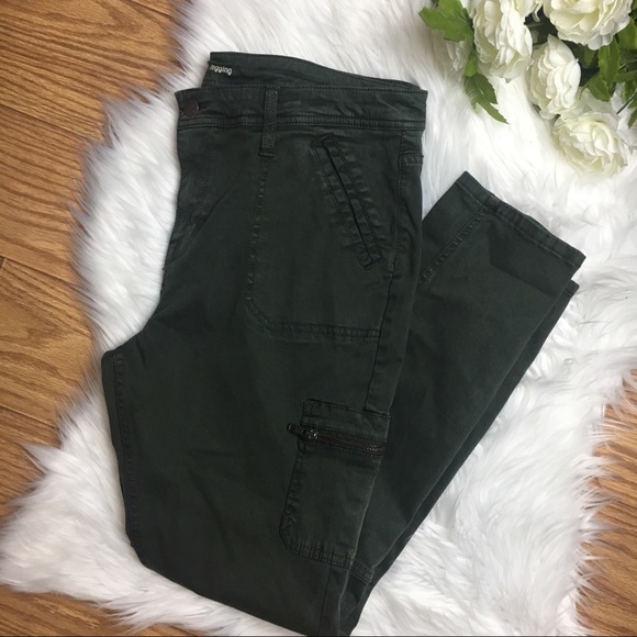 Ava & Viv Pants - Ava & Viv “Target” Green Cargo Jeggings 16W